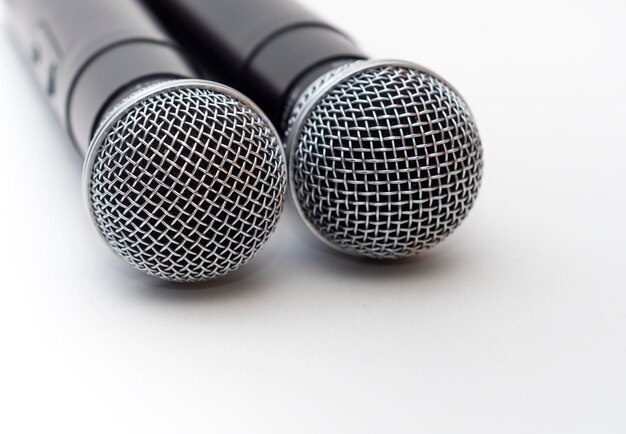 Photo le microphone