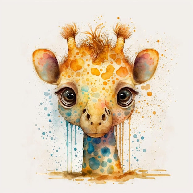 Mignon Chibi Girafe 17