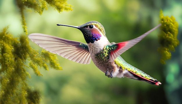 Le mignon colibri qui vole