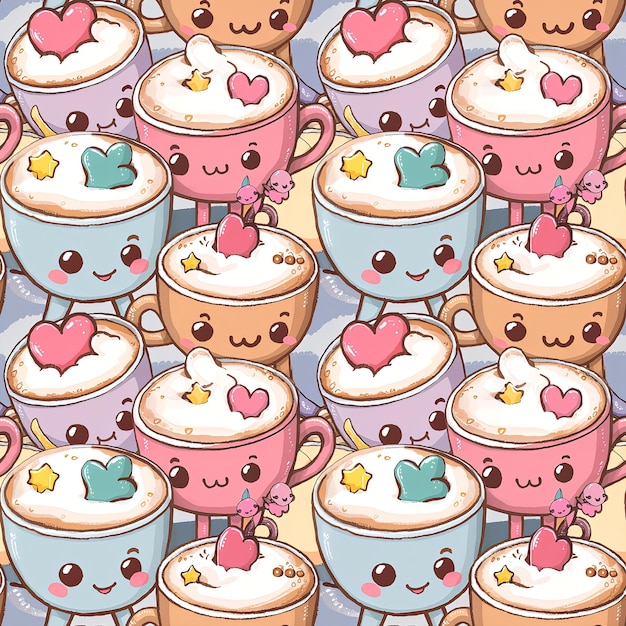 un mignon cupcake avec un cœur et un cœur dessus