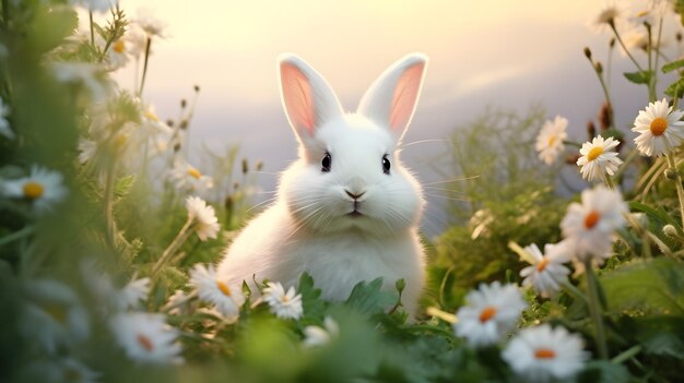 Mignon lapin de Pâques