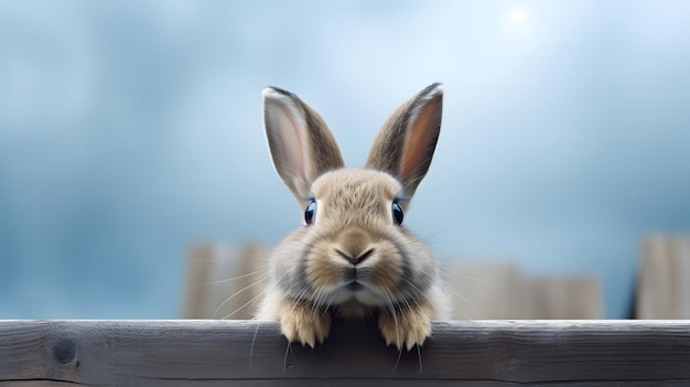 Mignon lapin de Pâques