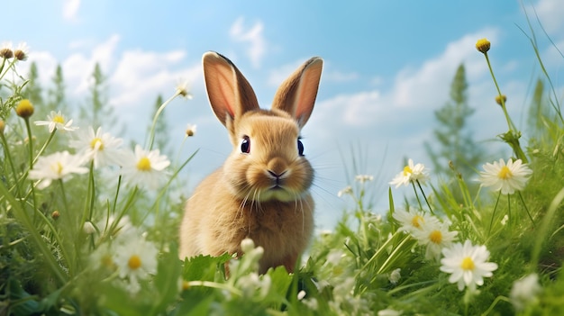 Mignon lapin de Pâques