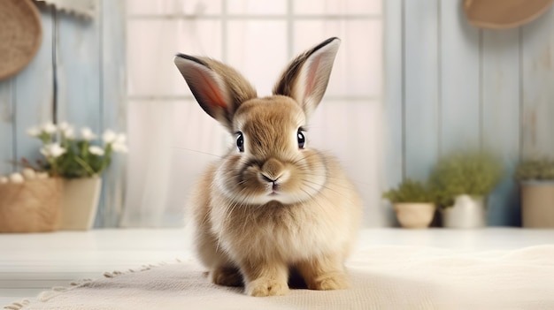 Mignon lapin de Pâques