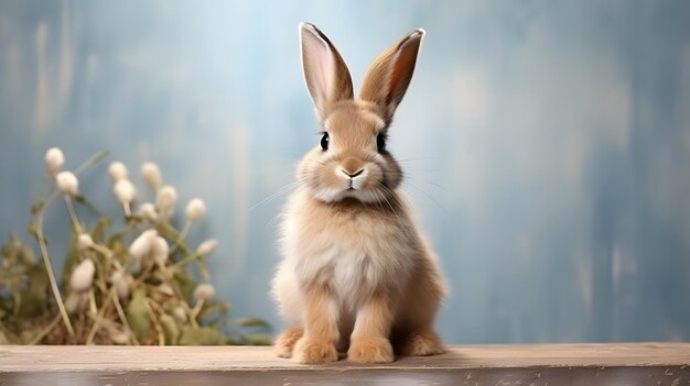 Mignon lapin de Pâques