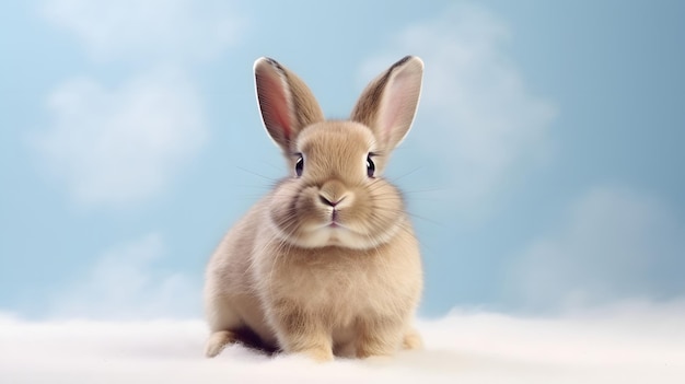 Mignon lapin de Pâques