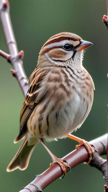 Le mignon moineau.