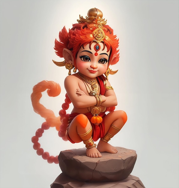 Le mignon petit Hanuman