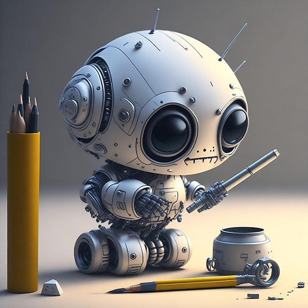 Mignon petit robot