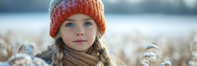 Mignonne Petite Fille Drapeau National Russie Fond Pour Bannière HD