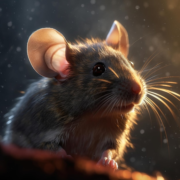 Mignonne petite souris