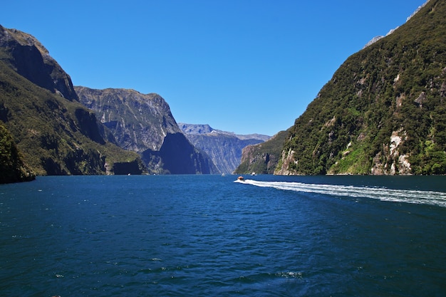 Milford Sound Fjord, Nouvelle Zélande