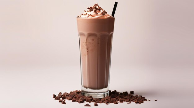 Le milk-shake au chocolat