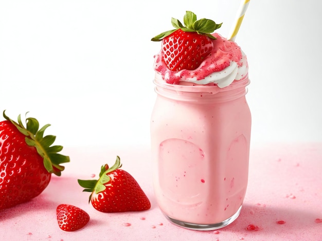 Milkshake à la fraise a généré