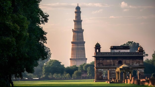 Photo le minaret de qutub