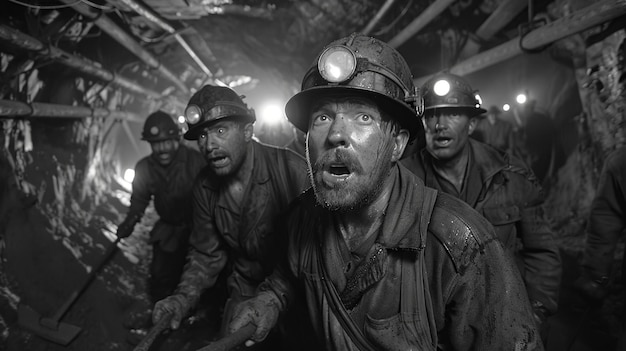 Les mineurs de charbon des années 1920