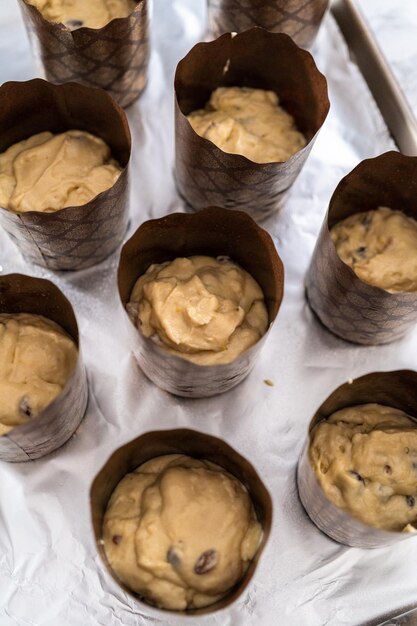 Mini pain de Pâques Kulich