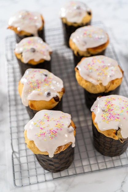 Mini pain de Pâques Kulich