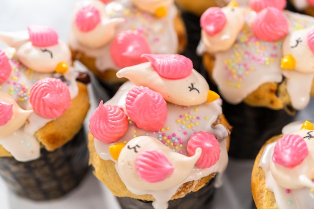 Mini pain de Pâques Kulich