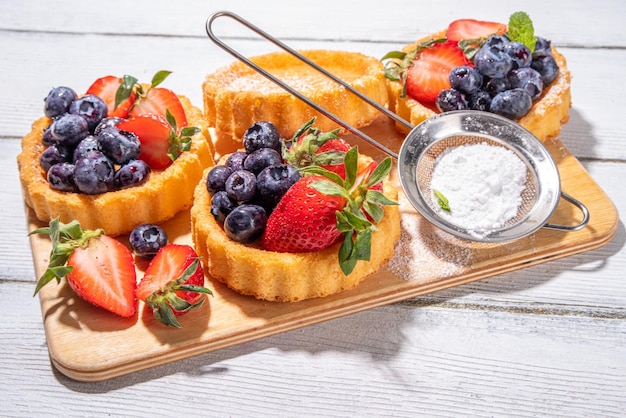 Mini tartelettes aux baies d'été