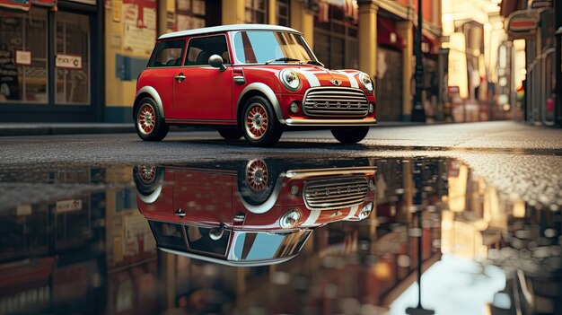 Photo mini voiture mini mobilité