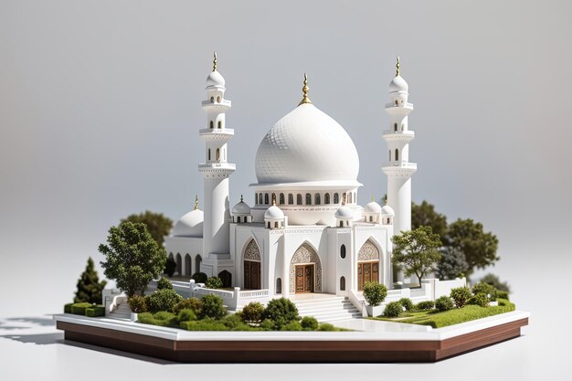 miniature simple mini mosquée