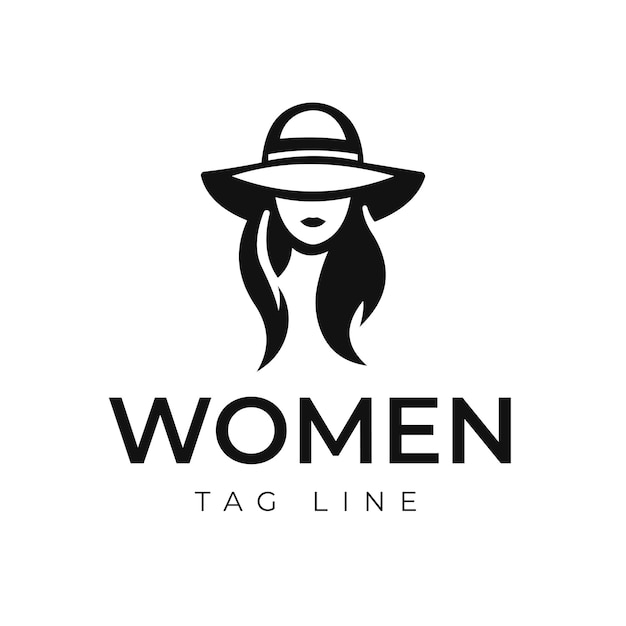 Minimal women logo