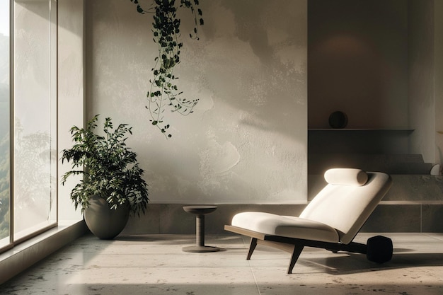 Un minimalisme élégant pour un salon moderne