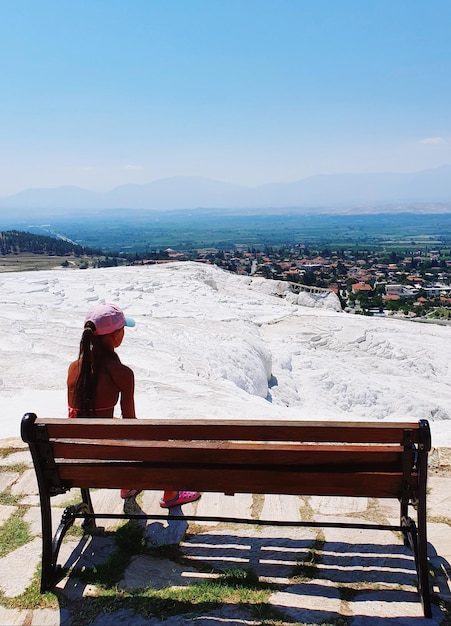 Minute de repos à pamukkale