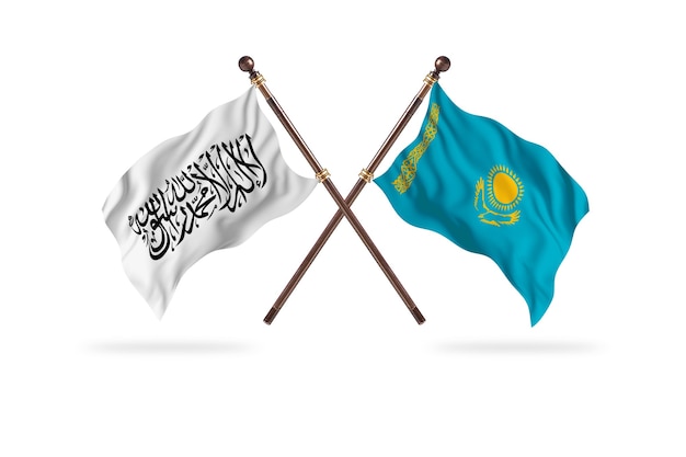 Émirat islamique d'Afghanistan contre le Kazakhstan Deux Drapeaux Contexte