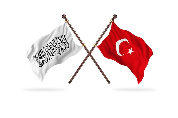 Émirat islamique d'Afghanistan contre la Turquie deux drapeaux Contexte