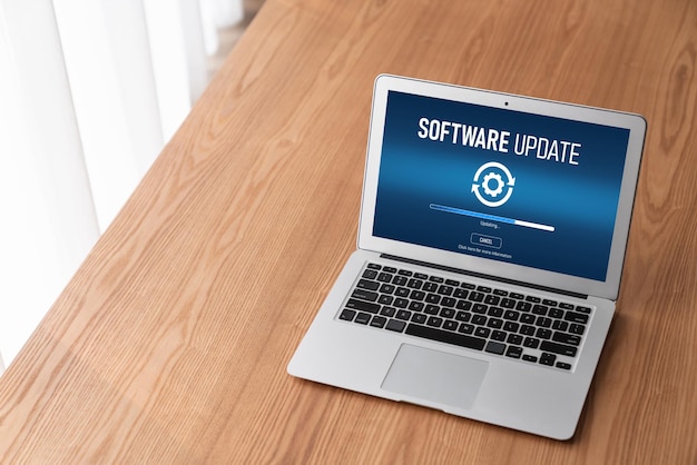 Mise à jour logicielle sur ordinateur pour la version moderne du logiciel de l'appareil