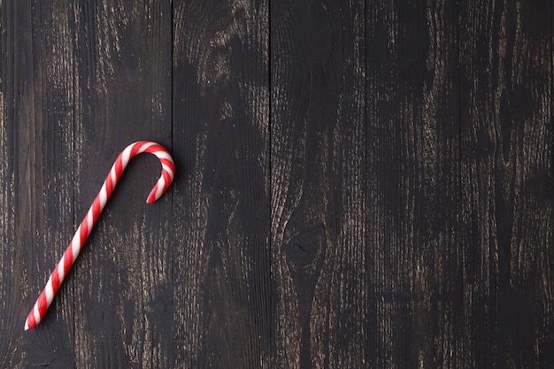 Mise à plat de bonbons de Noël