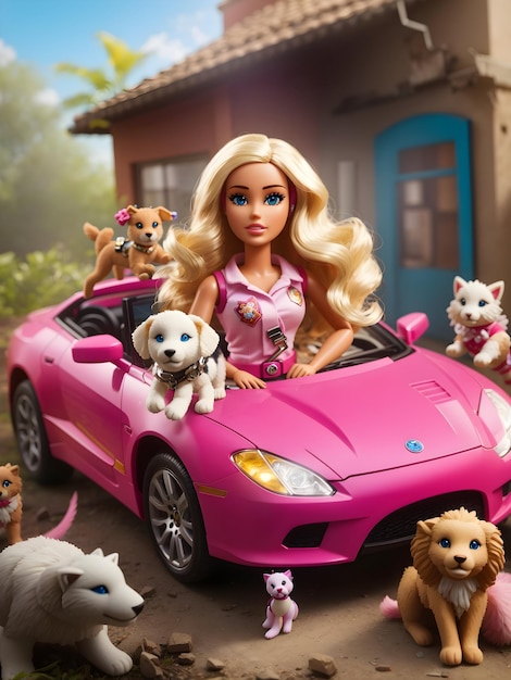 La mission de sauvetage des animaux de Barbie