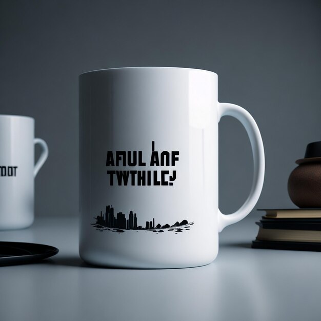 Le mock-up de la tasse est génératif.