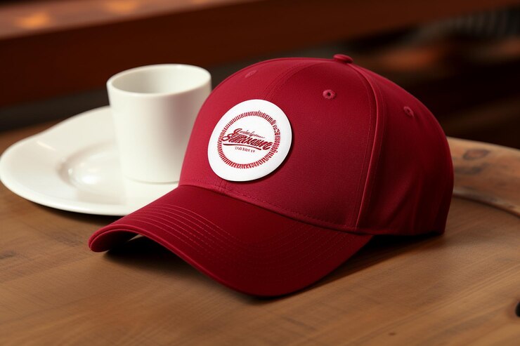 Photo mockup de casque de baseball avec espace de marque