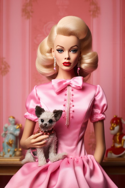 Photo la mode de barbie