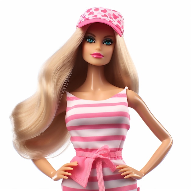 La mode de la poupée rose Barbie à la mode