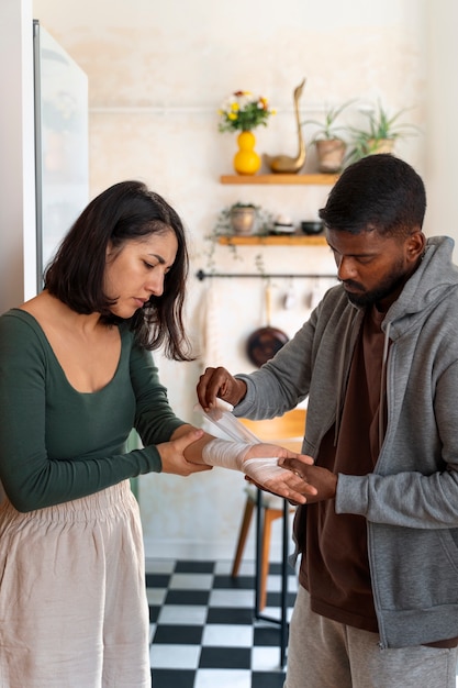 Mode de vie de l'adulte avec des problèmes de santé