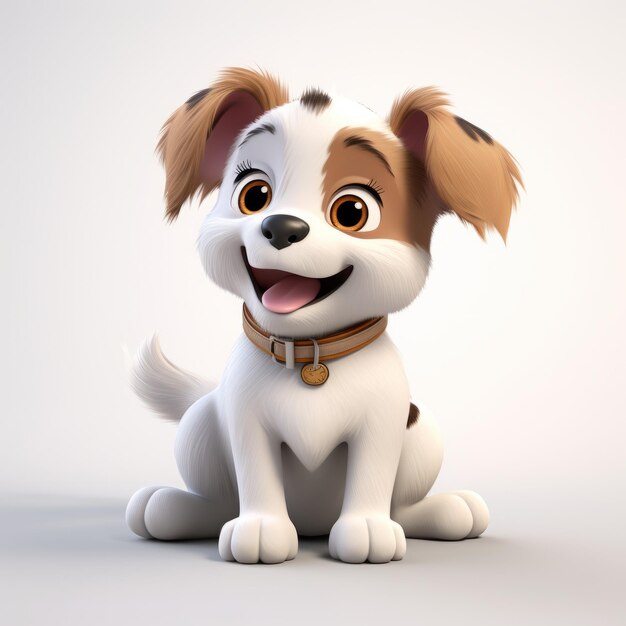 Photo un modèle 3d d'un chiot de mascotte dans le style de steve henderson39