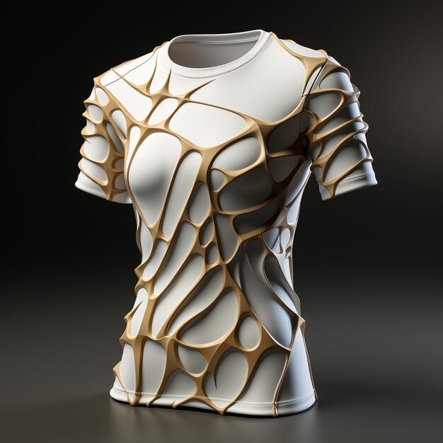 Photo un modèle 3d d'un t-shirt pour hommes