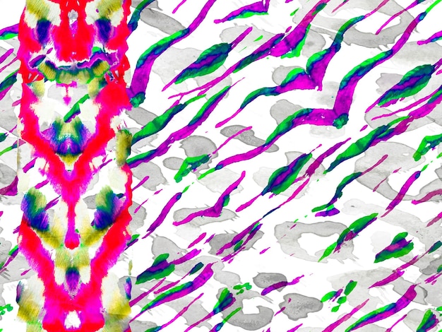 Modèle africain. Modèle sans couture de rayures. Conception de camouflage aquarelle violet proton. Tuile Safari abstraite. Impression de peau de zèbre. Fond de camouflage animal. Texture animale géométrique.