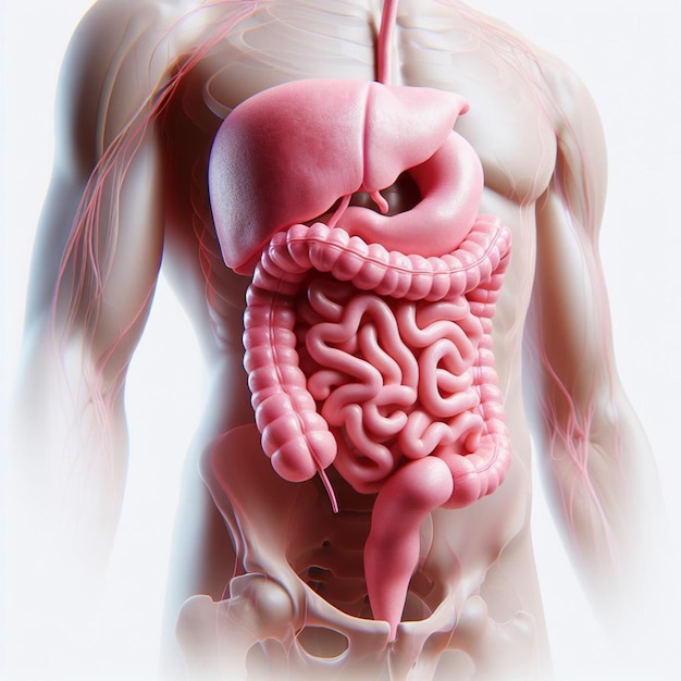 modèle d'anatomie gastro-intestinale