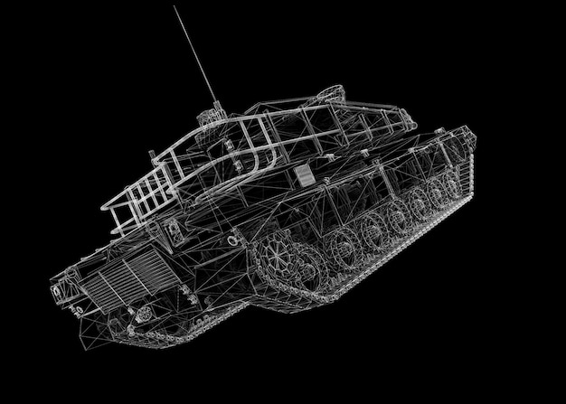 Modèle d'avion de chasse, structure du corps, modèle de fil