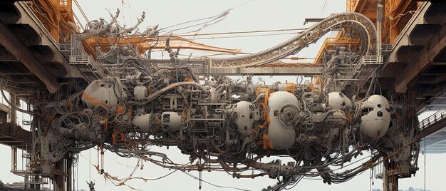 Photo un modèle d'avion fabriqué par la société appelée la compagnie