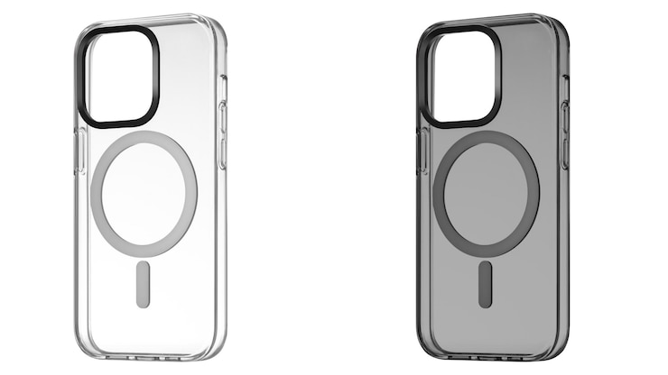 Photo modèle d'un boîtier de téléphone protecteur transparent