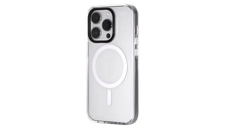 Photo modèle d'un boîtier de téléphone protecteur transparent