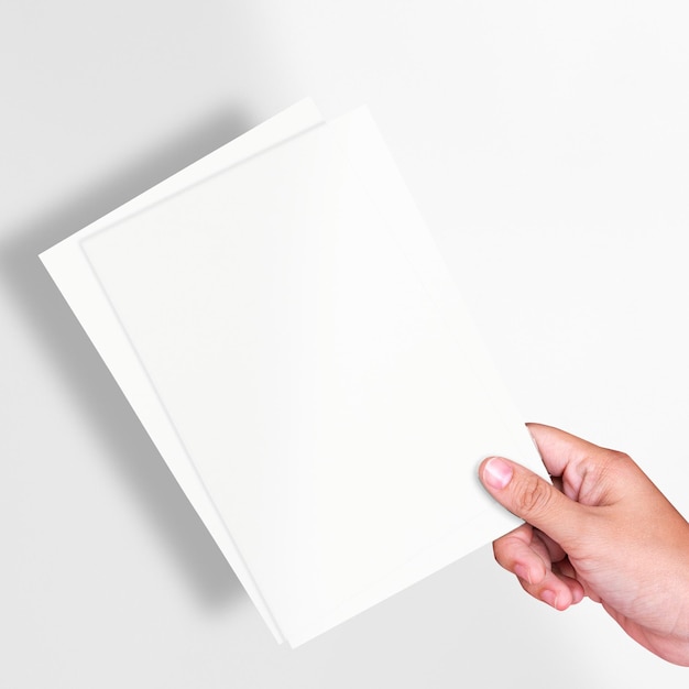 Modèle de brochure en papier