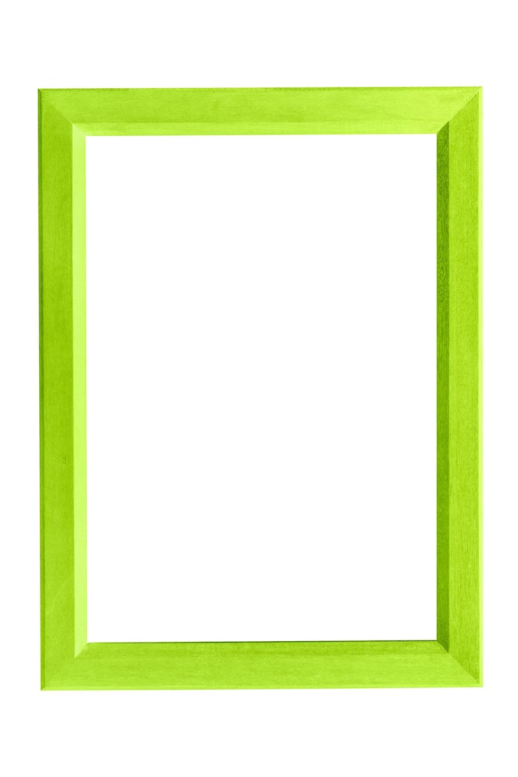 Photo modèle de cadre photo vert