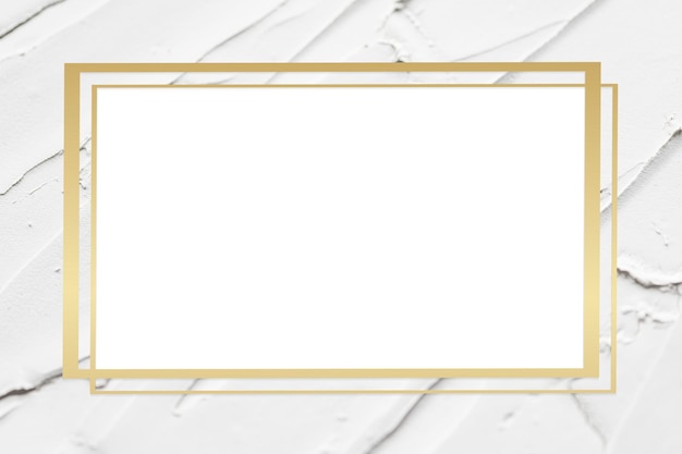 Modèle de cadre à texture blanche Png